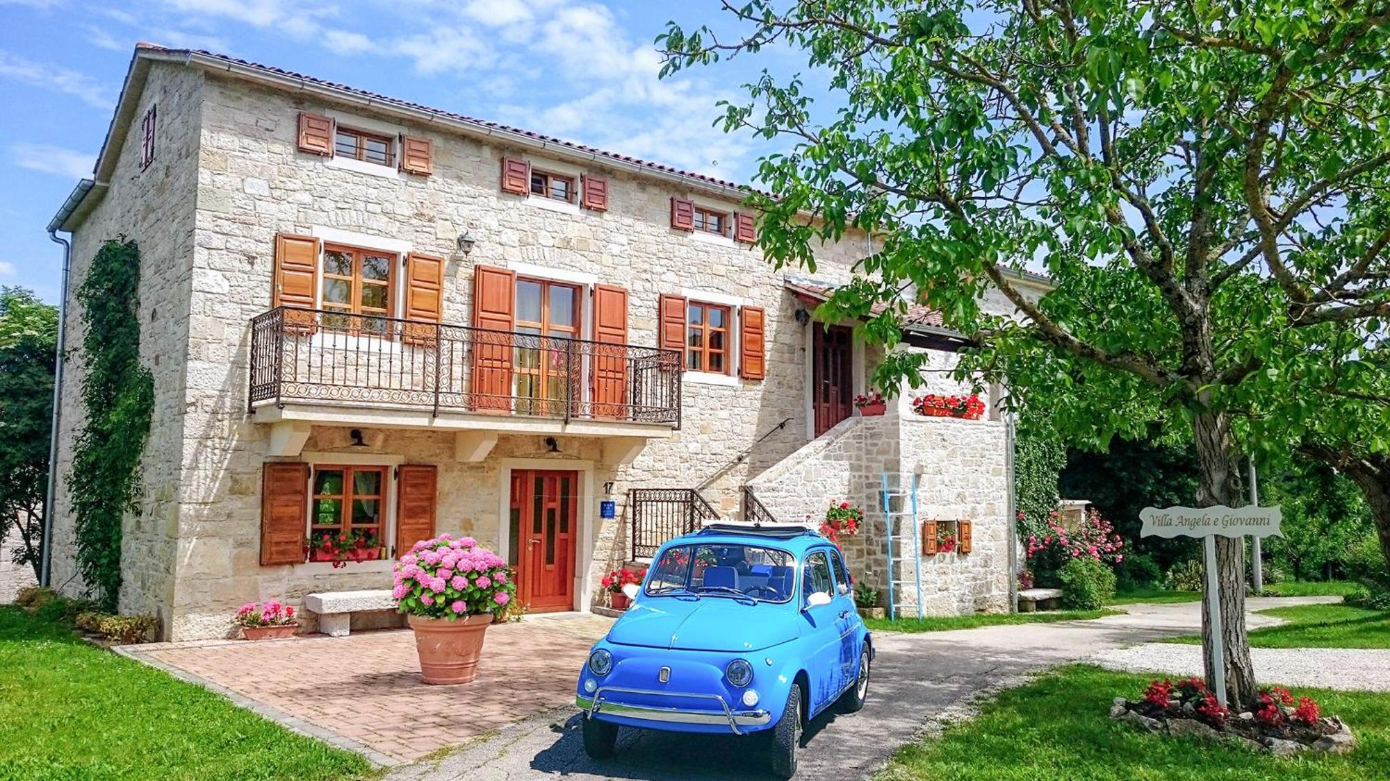 Villa Angela E Giovanni Vižinada Eksteriør billede